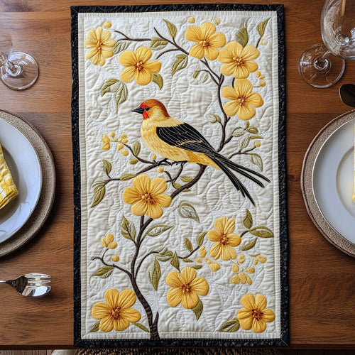 Sunny Branches CP2804028CL Quilted Table Runner