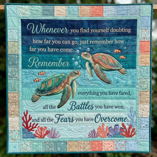 Ocean of Strength XR0604001CL Quilt