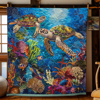 Sea Turtle WJ1909015CL Quilt