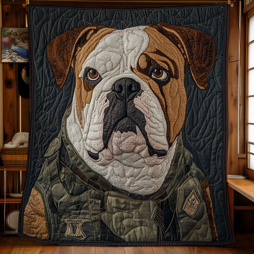 Gentleman Pug WX3112018CL Quilt