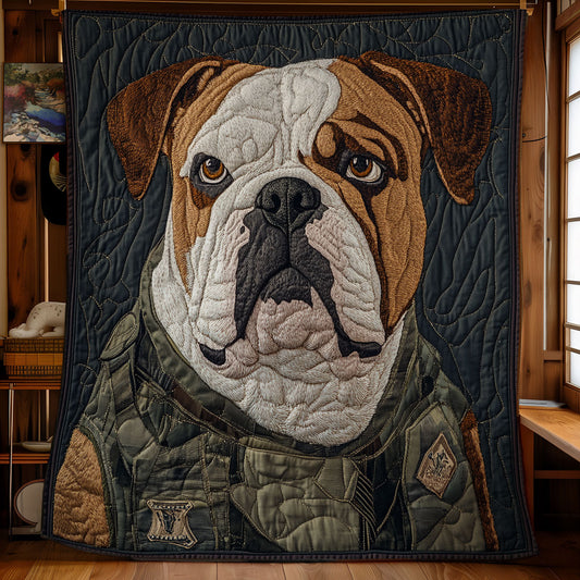Gentleman Pug WX3112018CL Quilt