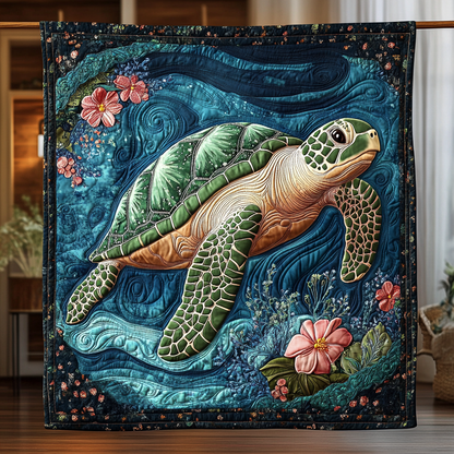 Ocean Turtle WG0101005CL Quilt