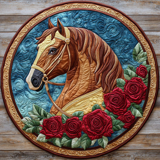 Rose Knight CW2207032CL Quilted Round Mat