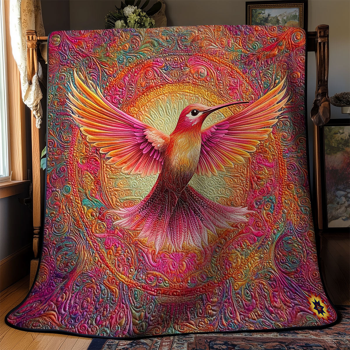 Hummingbird WY2111037CL Quilt