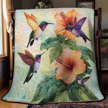 Hummingbird Garden WN0811001CL Quilt