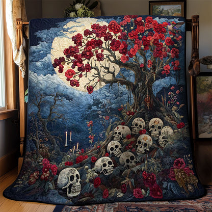 Midnight Skull WN2810072CL Quilt