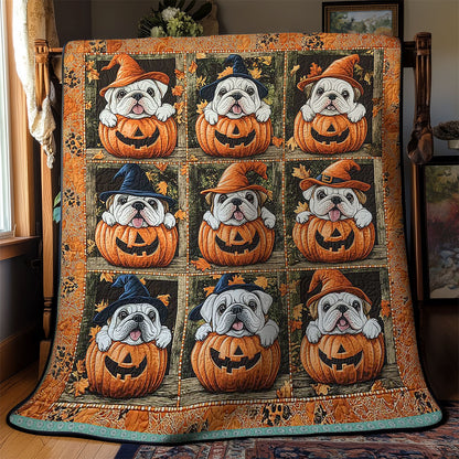 Bulldog Howl WN2609074CL Quilt