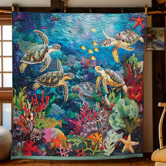 Sea Turtle WJ1309022CL Quilt