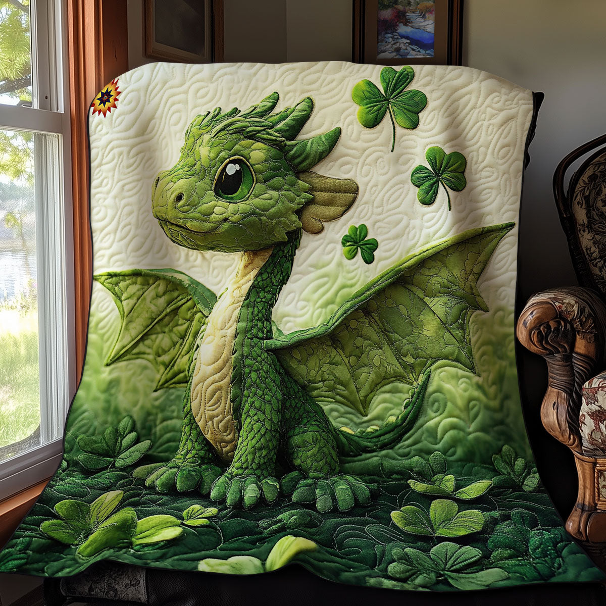 Clover Dragon WY2111025CL Quilt