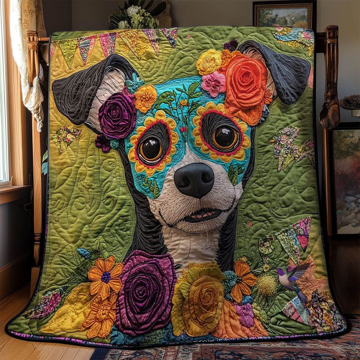 Fiesta Dog WN2810046CL Quilt