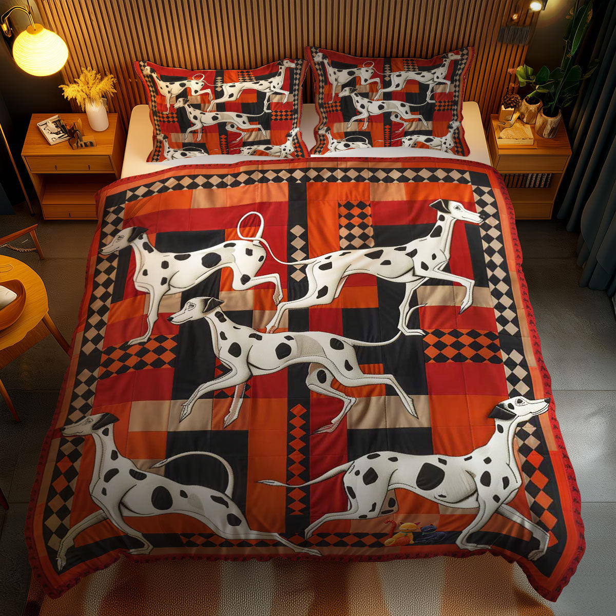 Dalmatian Fun WN2410029CL Duvet Cover Set