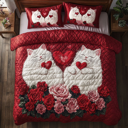 Valentine Of Cat WY0502074CL Duvet Cover Set
