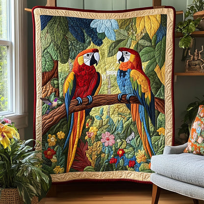 Parrot Forest WX0711035CL Quilt