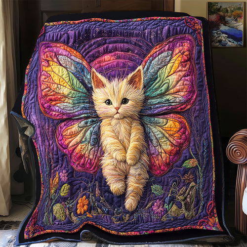 Dreamy Winged Cat XB2702026CL Quilt