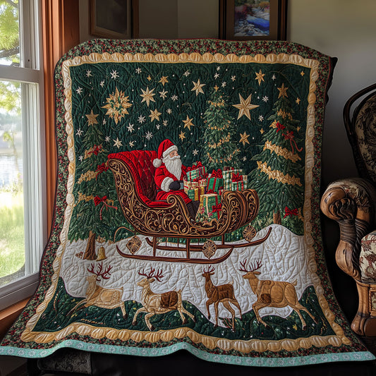 Christmas Sleigh WX2111009CL Quilt