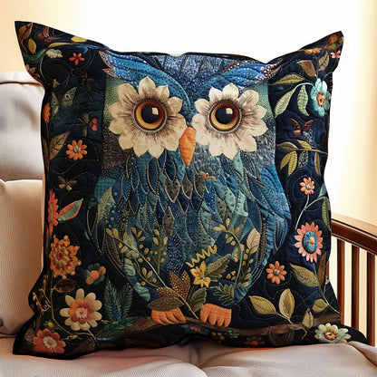 Enchanting Owl WJ1209041CL Quilt Pillow Case