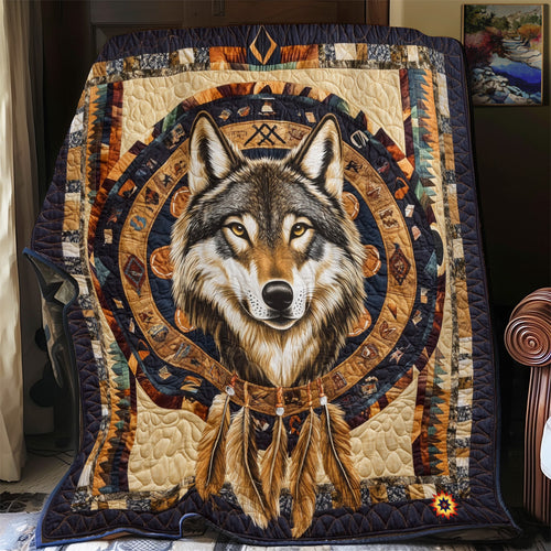 Wolf Native YR2612044CL Quilt