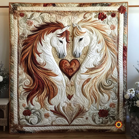 Love Horse WJ1112036CL Quilt