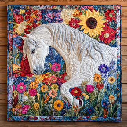 Bloom Meadow Horse CW0110044CL Quilt