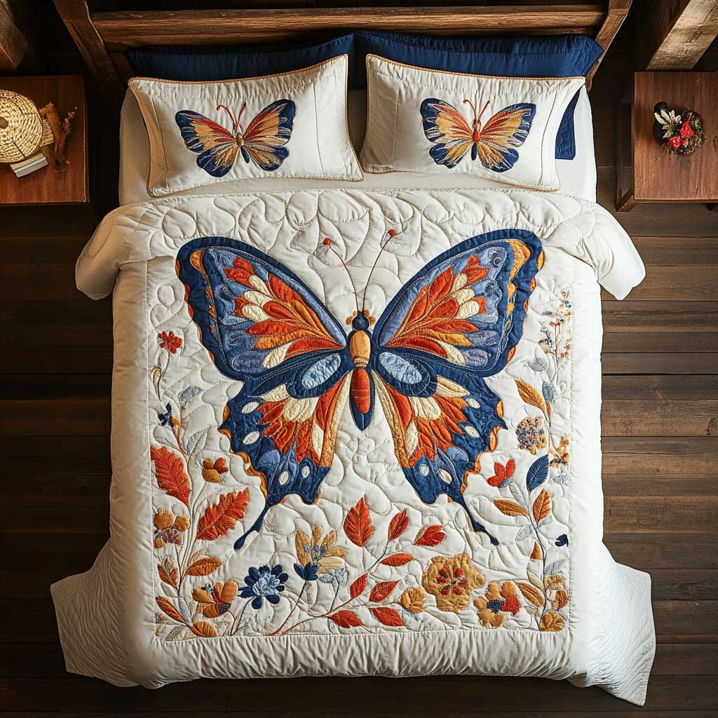 Autumn Mornach Butterfly WP3112001CL Duvet Cover Set