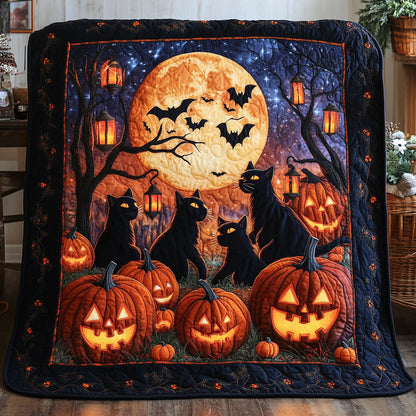 Mystic Cat Night CW2608044CL Quilt