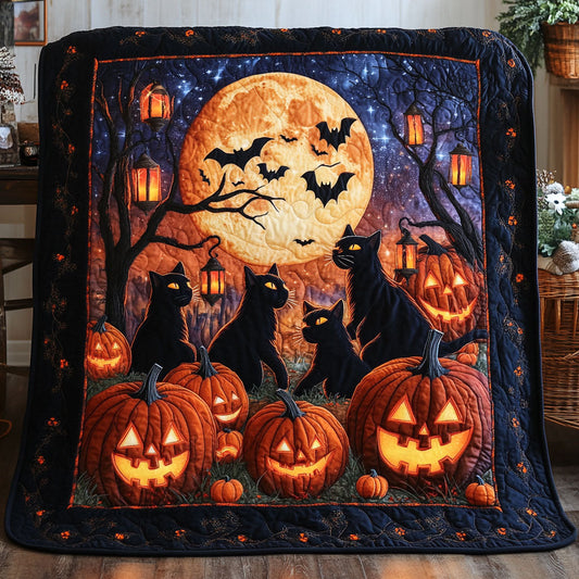 Mystic Cat Night CW2608044CL Quilt