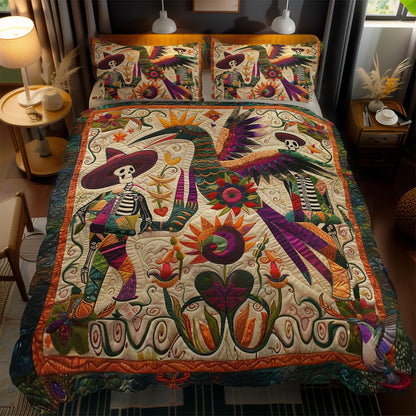 Hummingbird Skeleton Serenade WN2110098CL Duvet Cover Set