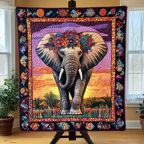 Elephant Mandala WT270918CL Quilt