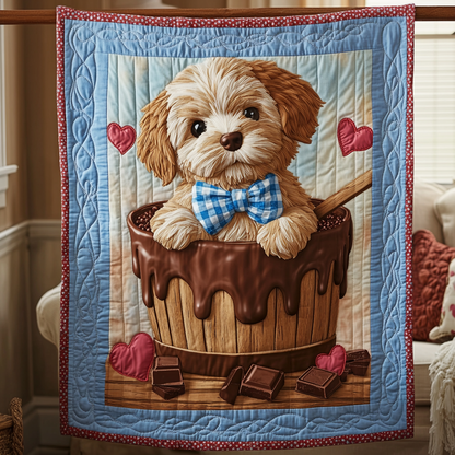 Puppy Chocolate WG1001053CL Quilt