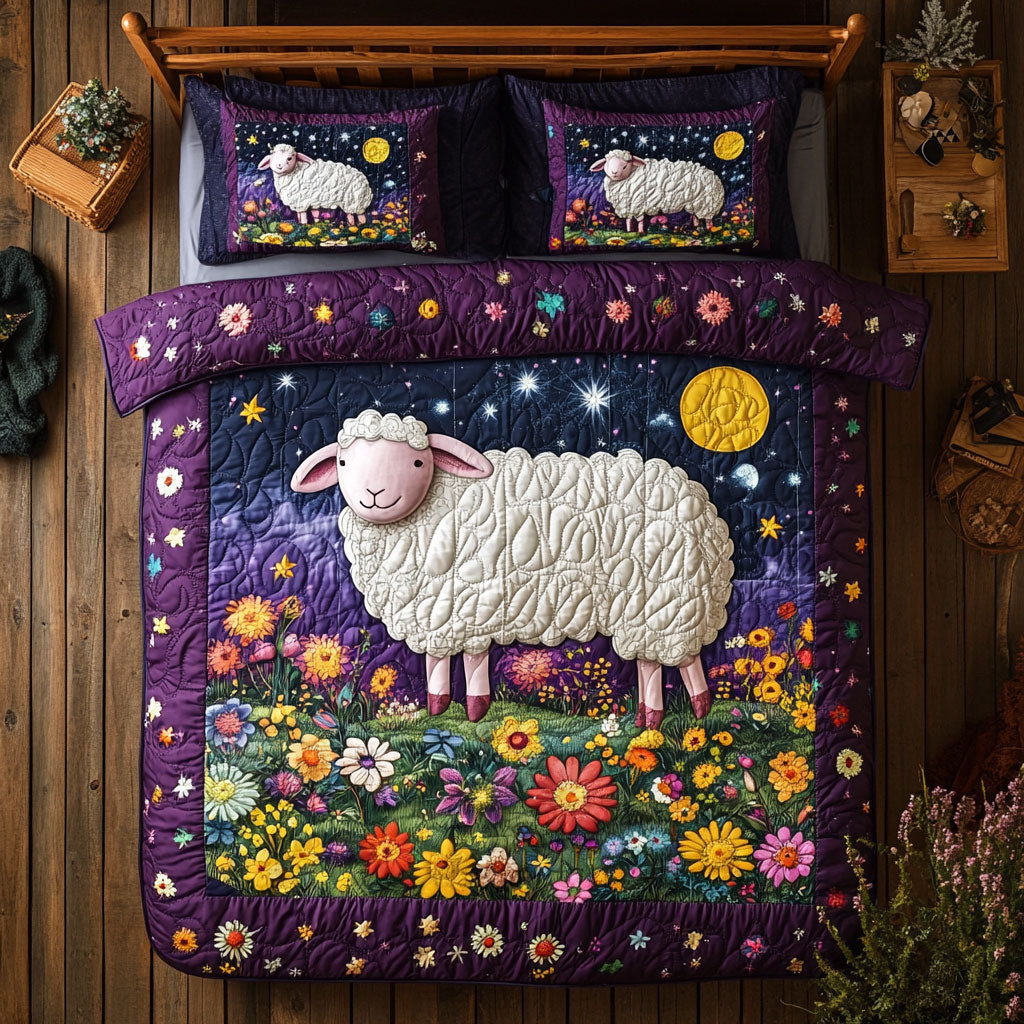 Sheep In Farm WY1801035CL Duvet Cover Set