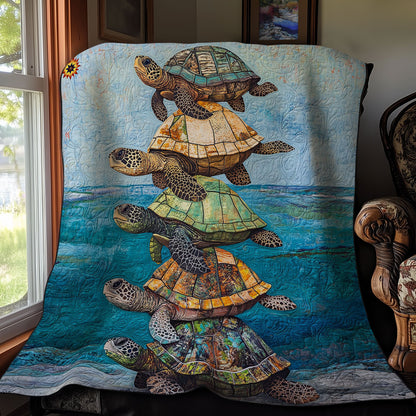 Turtle Tower WY2211022CL Quilt