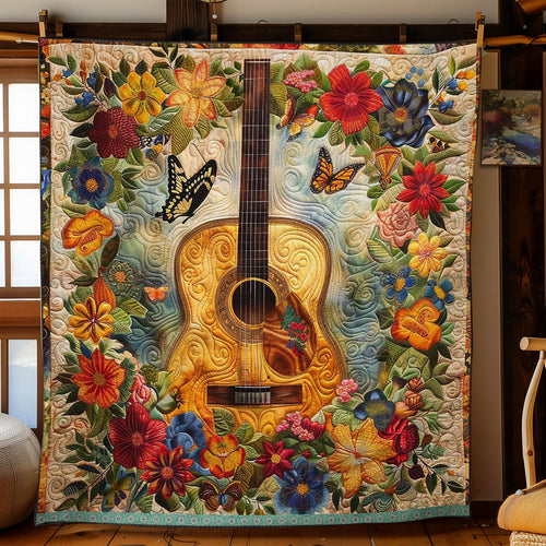 Flower Guitar WJ1109005CL Quilt