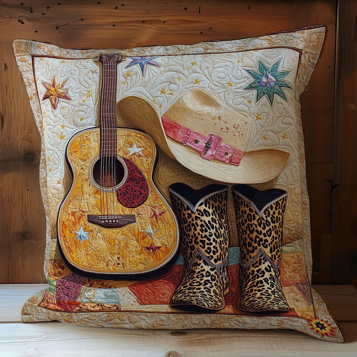 Cowboy WY0912087CL Quilt Pillow Case