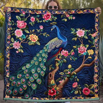 Flower Peacock WJ2309010CL Quilt