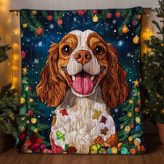 Cocker Spaniel In Lights WN2409069CL Quilt