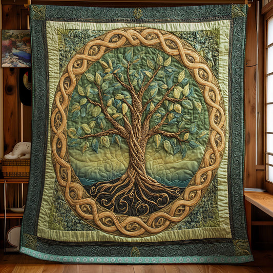 Tree of Wisdom WX1112043CL Quilt