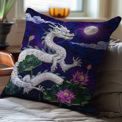 Lotus Dragon WJ1309042CL Quilt Pillow Case