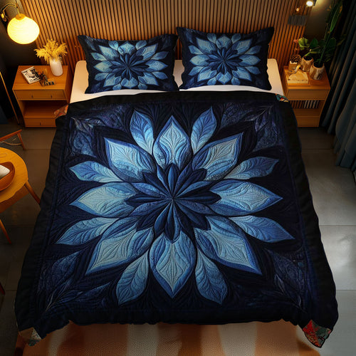 Enchanting Blue Flower Meadow WN1010124CL Duvet Cover Set