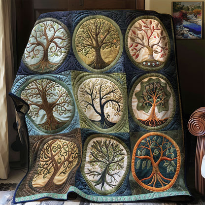 Tree Of Life Mystic Roots WN1209058CL Quilt