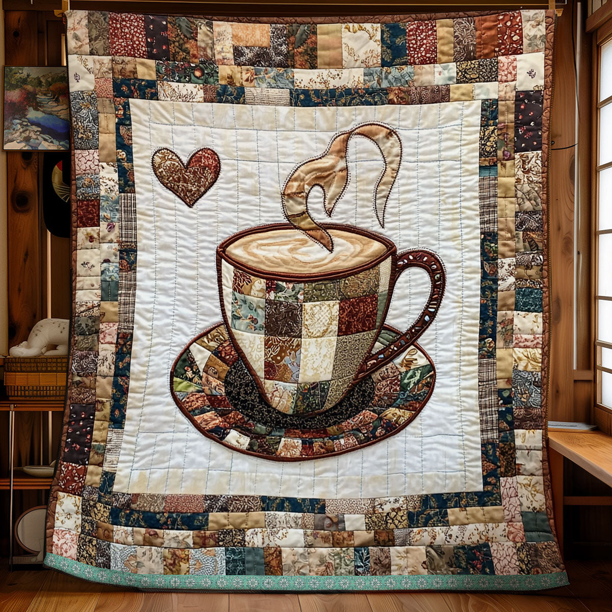 Coffee WX2011008CL Quilt