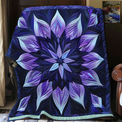 Purple Enigma Bloom WN1309012CL Quilt