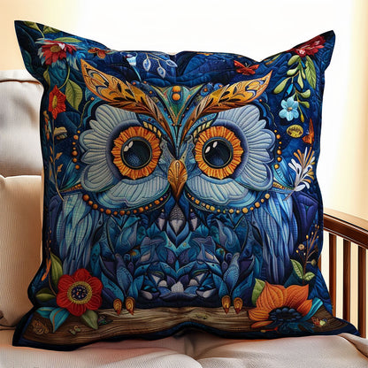 Enchanting Owl WJ1209040CL Quilt Pillow Case