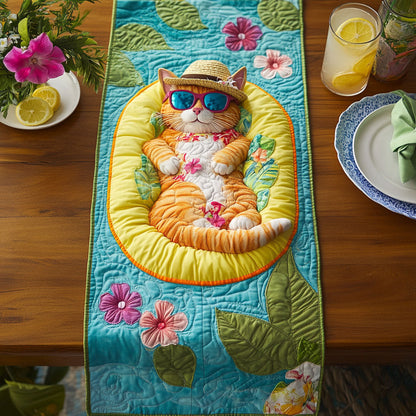 Chill Cat CW2105293CL Quilted Table Runner