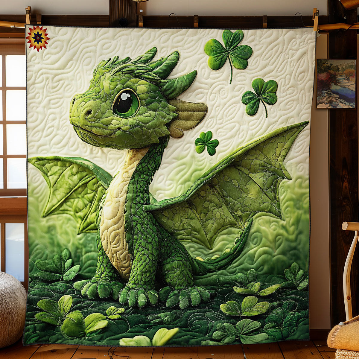 Clover Dragon WY2111025CL Quilt