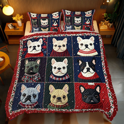 French Bulldog WJ0310027CL Duvet Cover Set