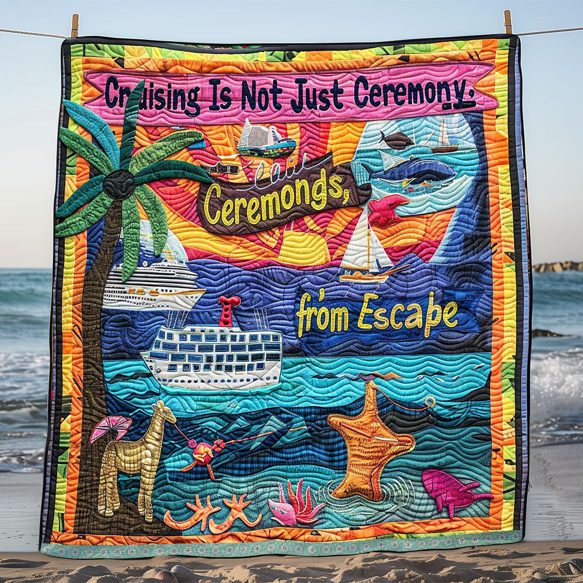 Dreaming Cruise WP0509013CL Quilt