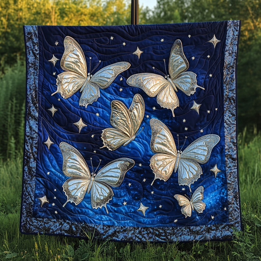 Shimmering Butterflies WG1501030CL Quilt