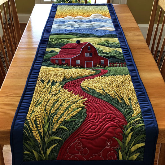 Homesick Road CP2304041CL Quilted Table Runner