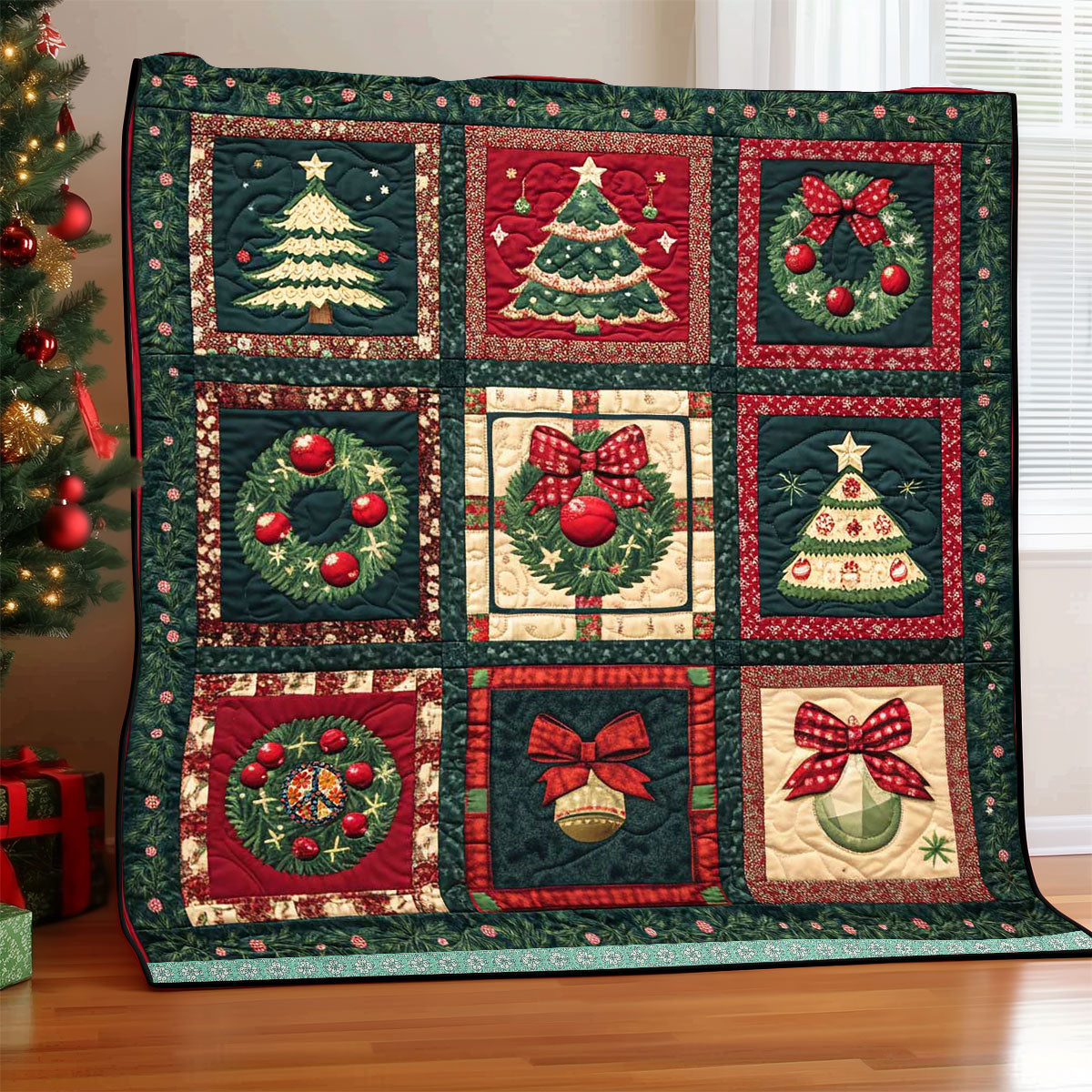 Christmas Gifts Collection WP0711012CL Quilt