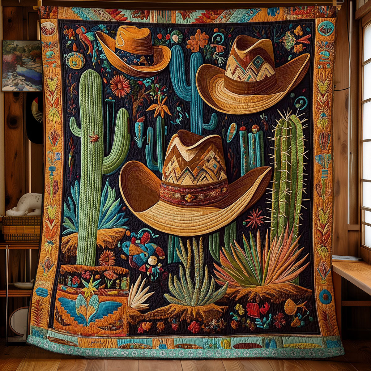 Native Cowboy WX1311027CL Quilt